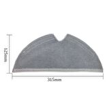 Xiaomi Mijia Vacuum Mop (1c) Uyumlu 2li Mop Fiber Bezi